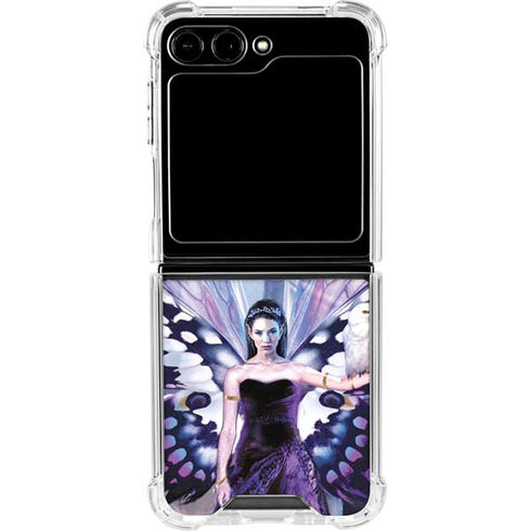 The Snow Queen by Ruth Thompson Galaxy Z Flip6 Clear Case